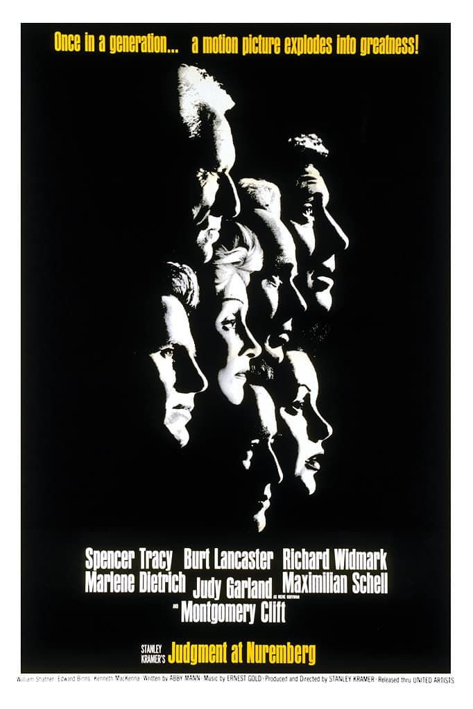 Poster of Judgment at Nuremberg